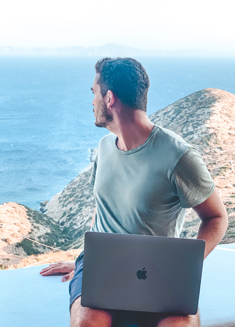 Digital Nomads On Greek islands