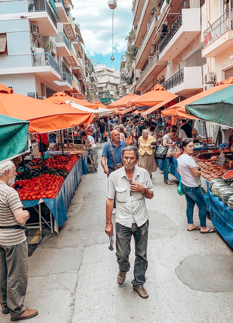 Local Market Greece Athens