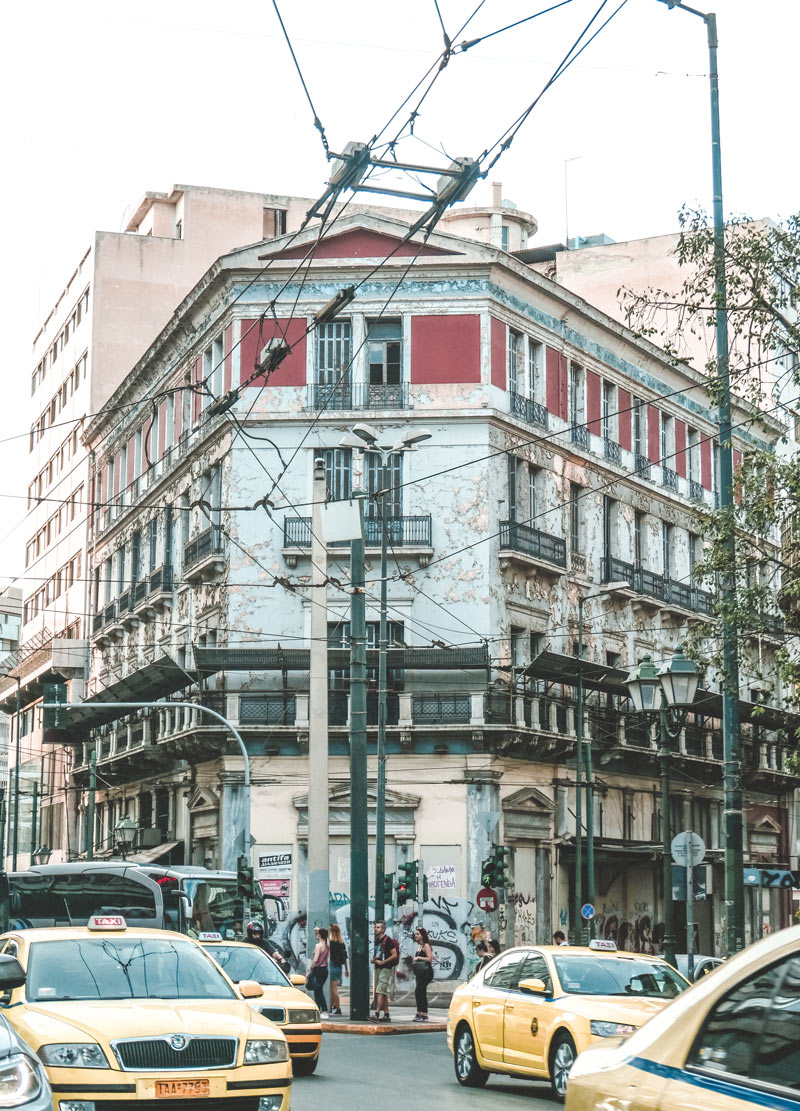 Taxi Athens Omonia Square