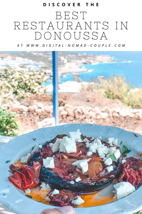 Best Restaurants Donoussa Greece