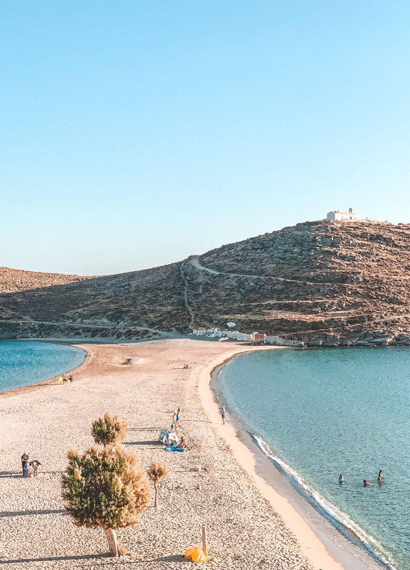 Kolona Beach Kythnos Island