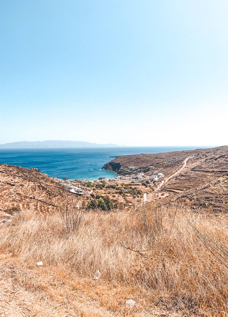 Lefkes Village Kythnos Island