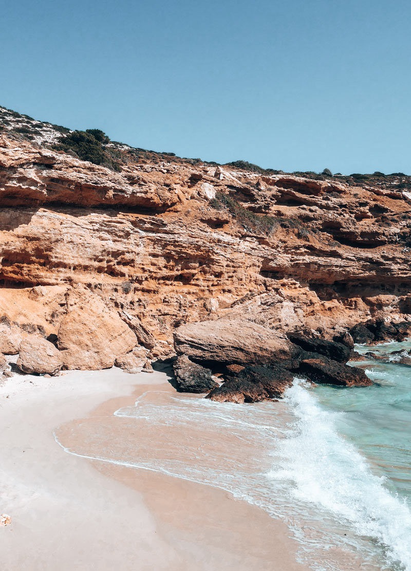 The Secret Beach Close to Livadi Beach