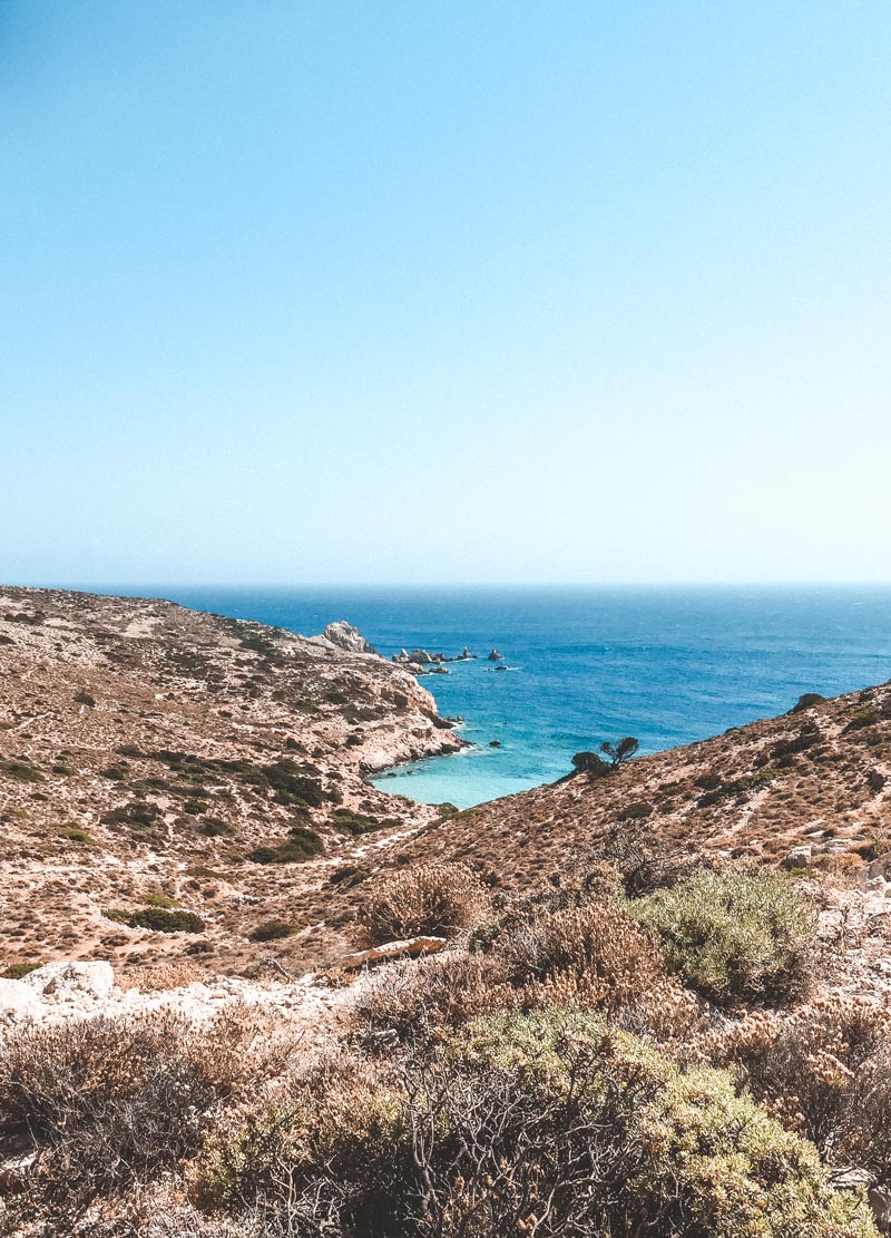 The Secret Beach Close to Livadi Beach