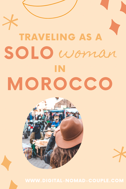 traveling as a women in morocco