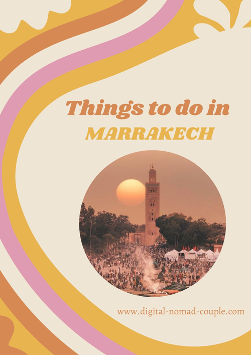 Things to do in Marrakech Medina Morocco