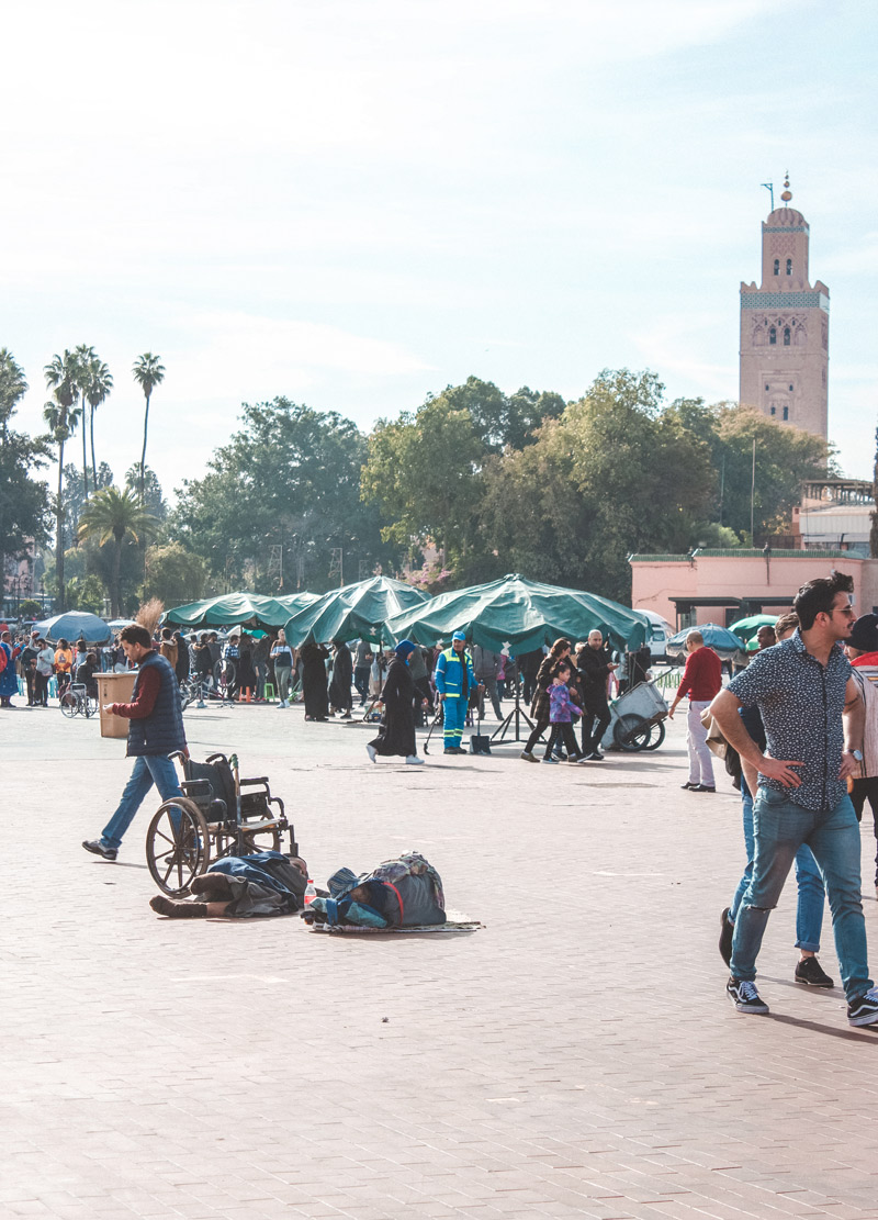 scam place jemaa el fna