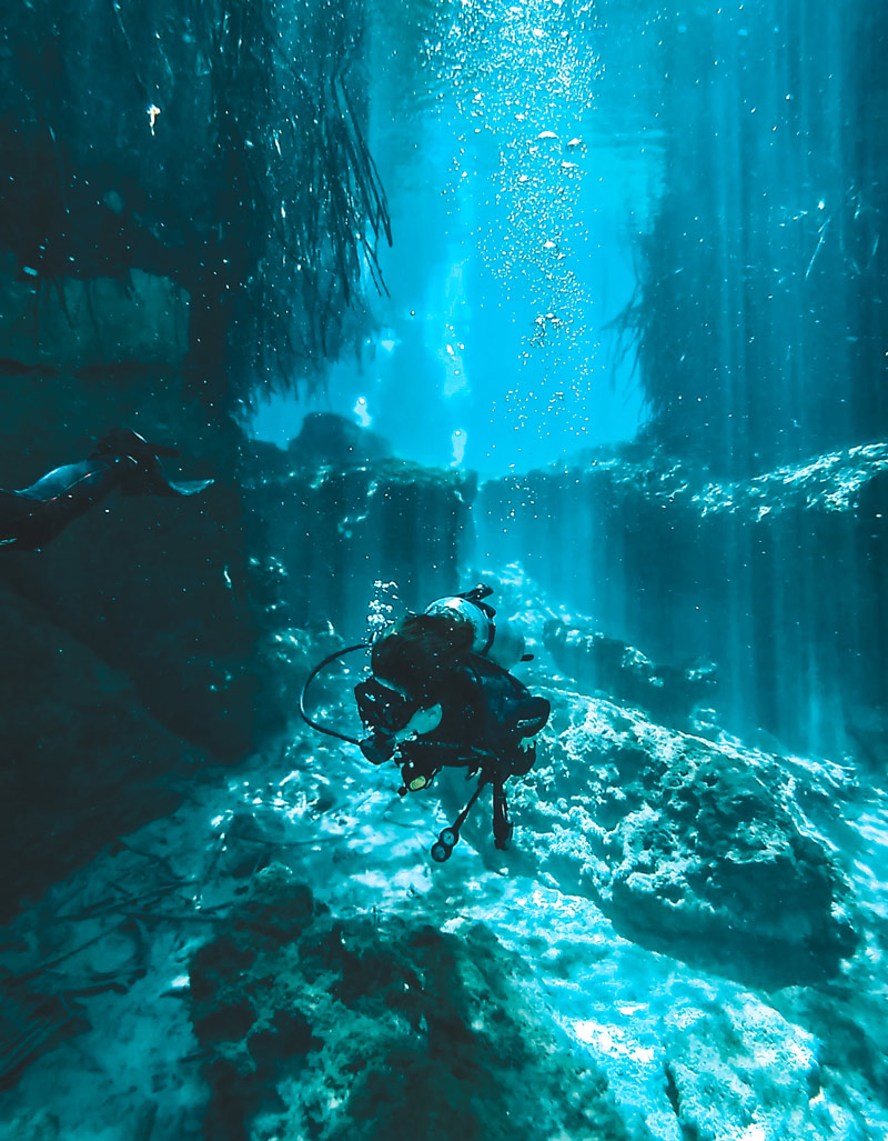 diving cenote zacil ha tulum