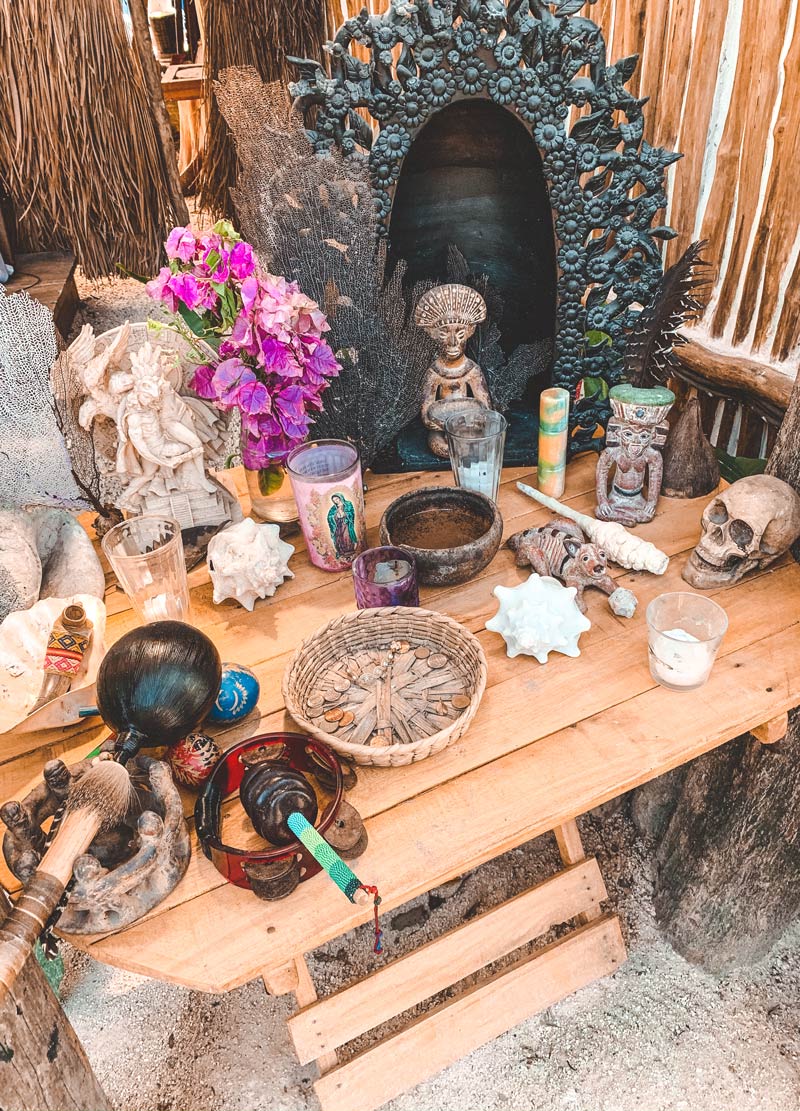 santeira tulum spiritual rituals