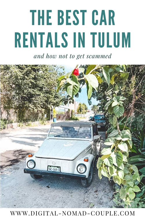 car rentals tulum mexico yucatan