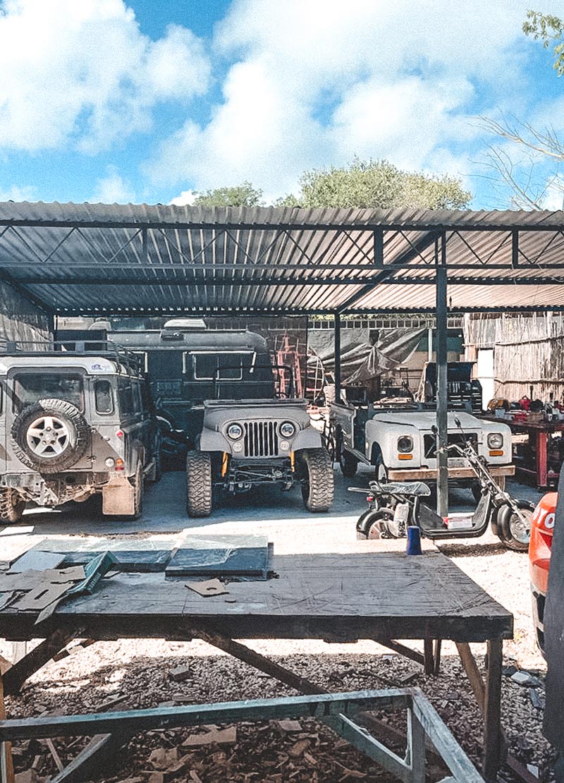 jeep transport tulum