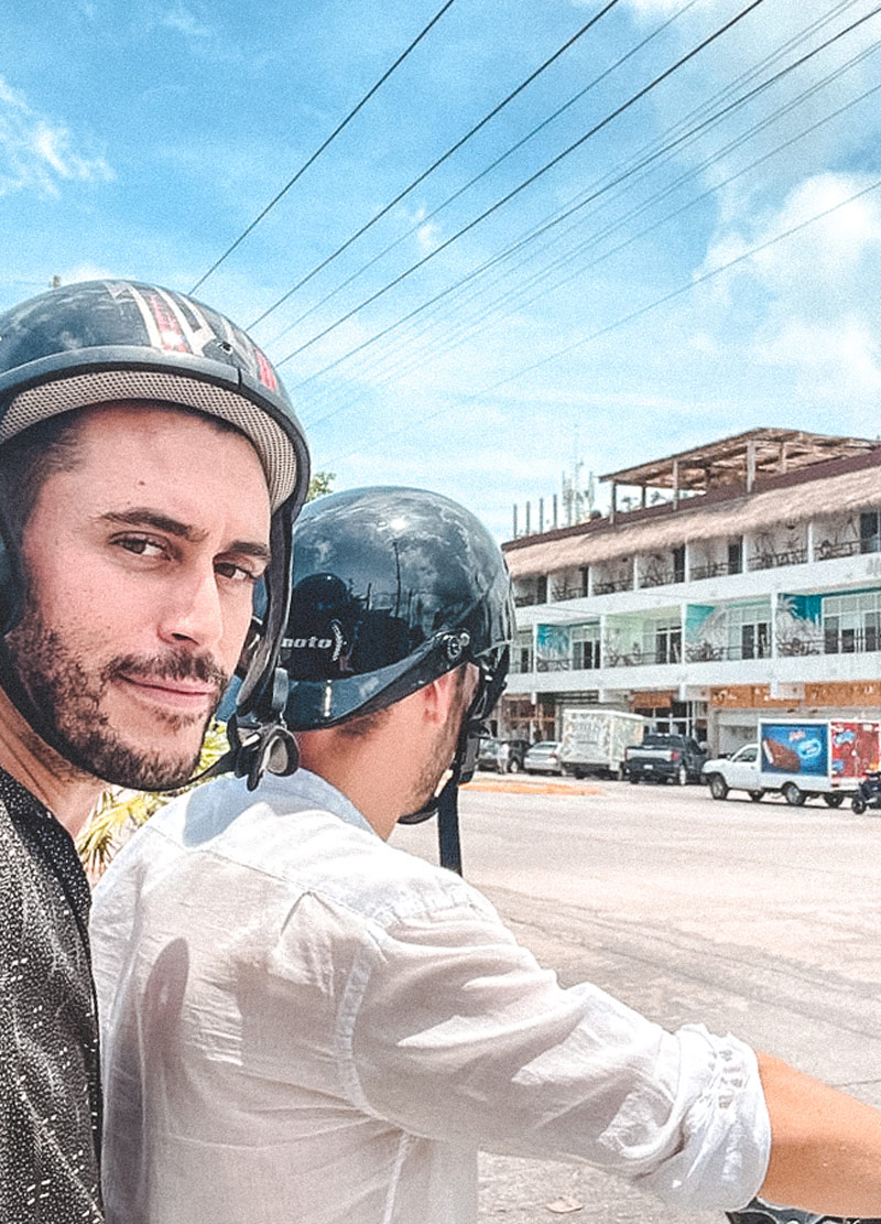 scooter transport tulum