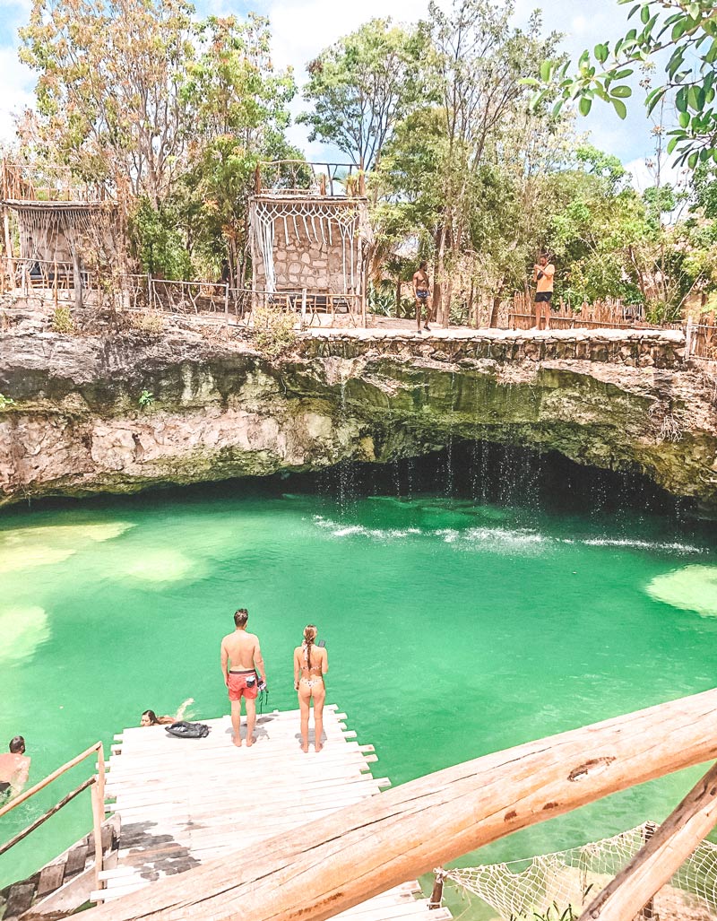 coba mexico cenote