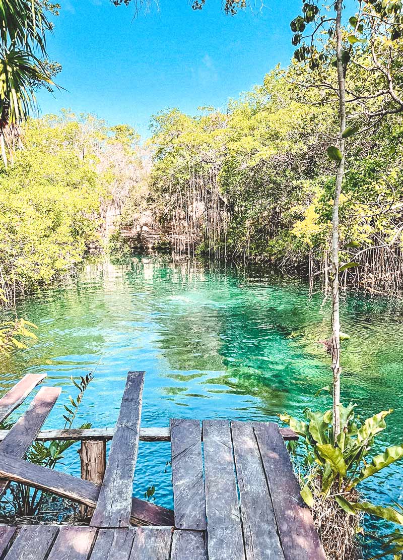 tulum cenote map