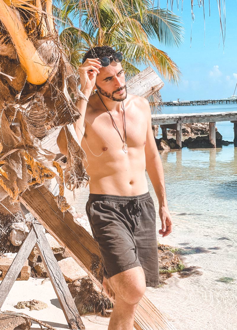 tulum outfit men beach shorts