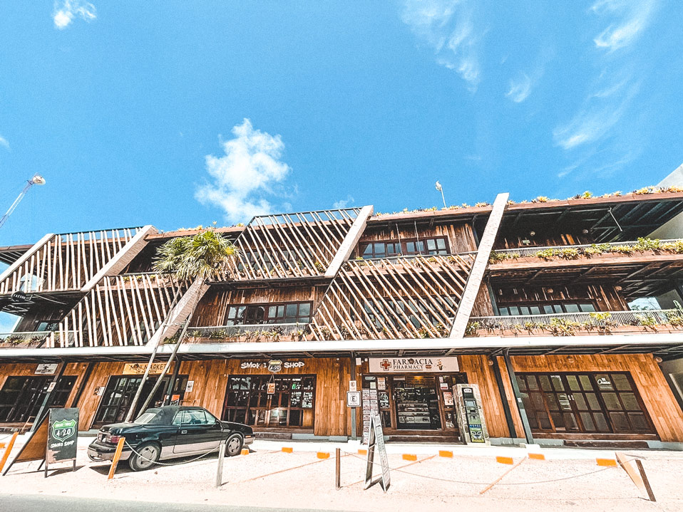 tulum beach shopping center