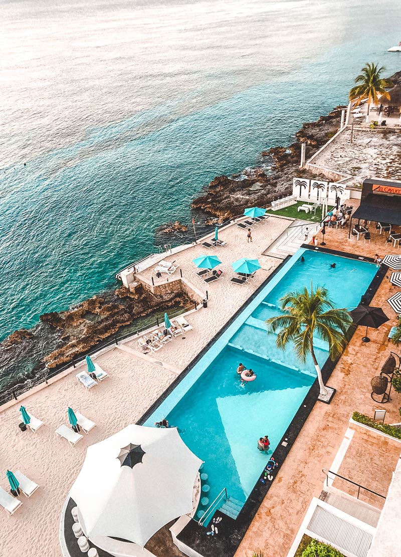 tulum beach swimming pool resort