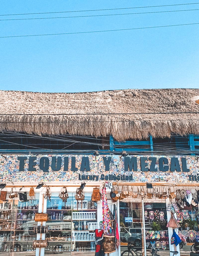 where is tulum mezcal tequila shopping town