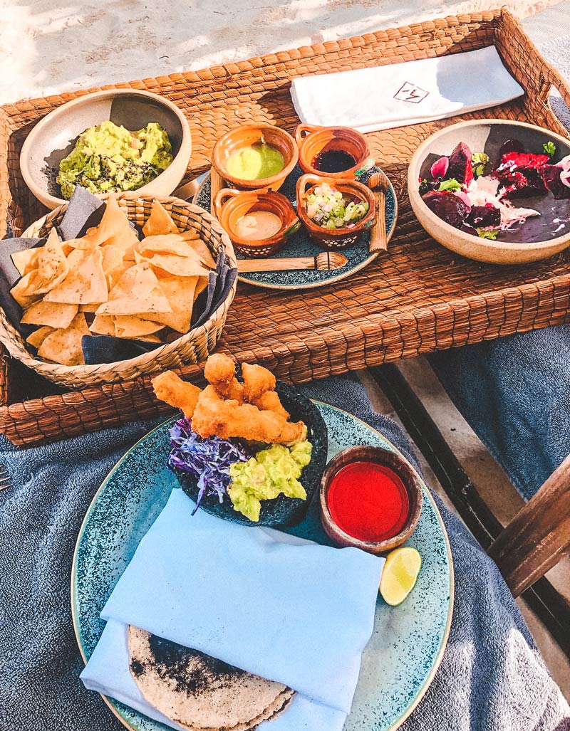 mexican dishes tulum beach