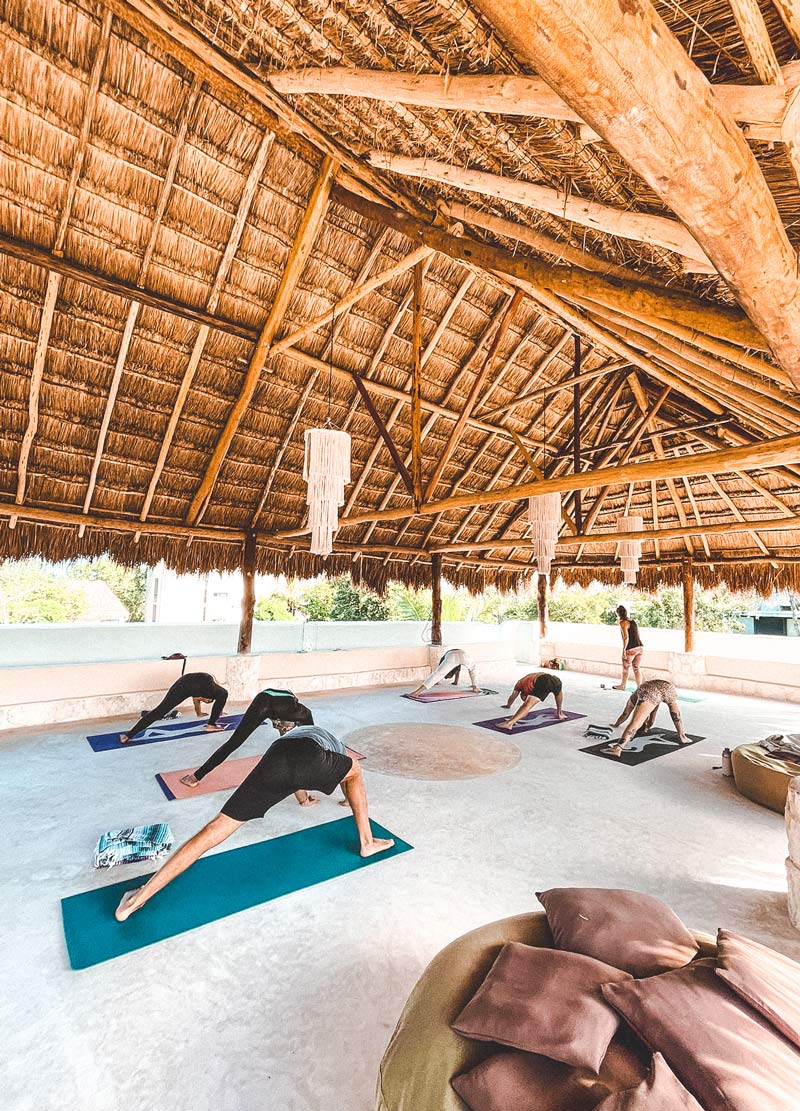 tulum beach yoga classes