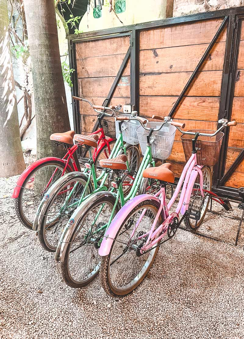 tulum best cheap safe bike rental ruins