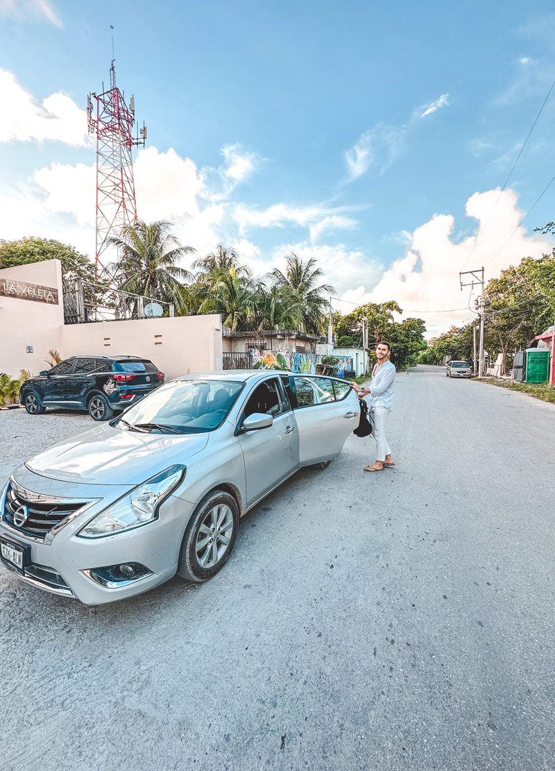 tulum rent a car things to do