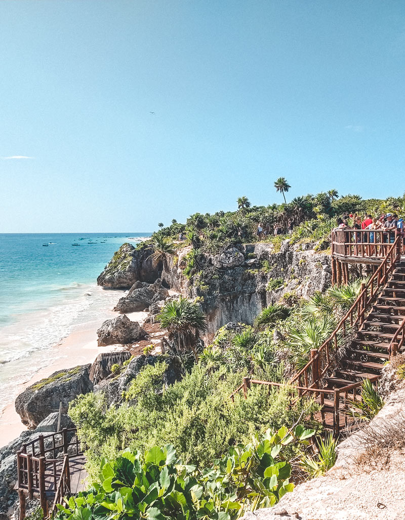 tulum ruins beach mayans