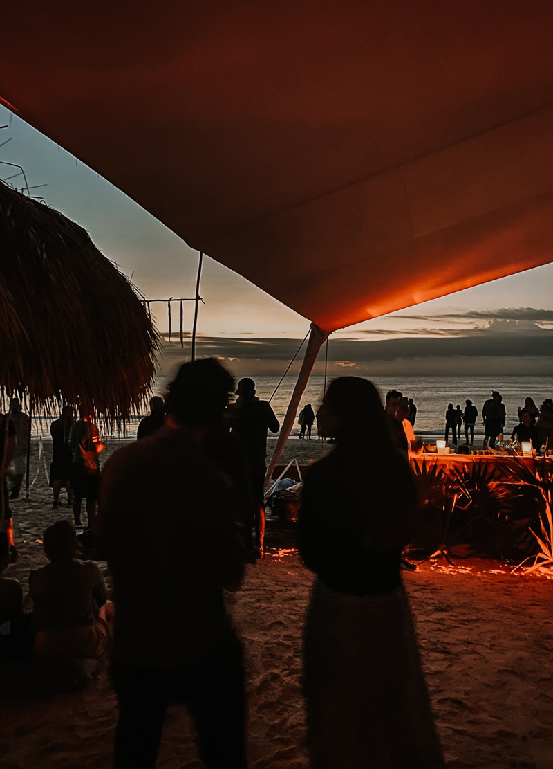bagatelle tulum nye party