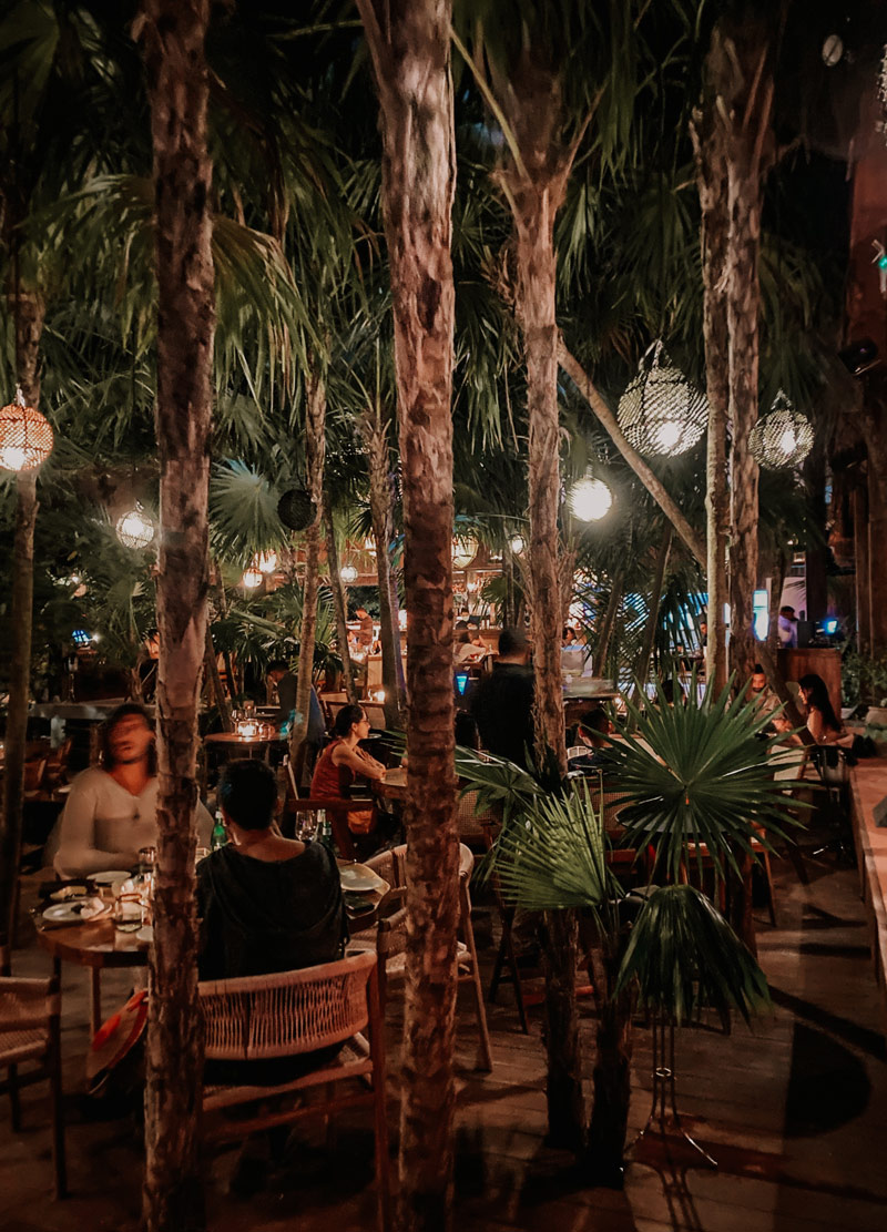 dinner tulum nye mexico beach