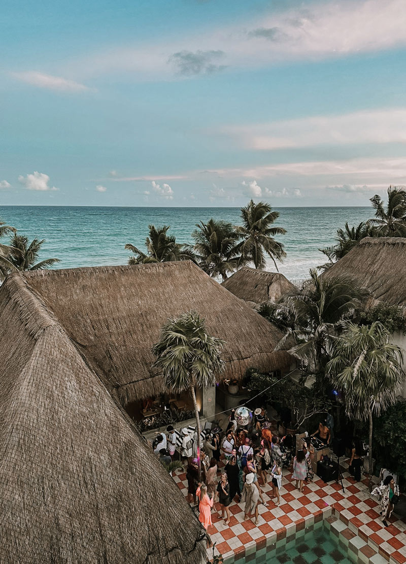 tulum beach parties panamera hotel nye