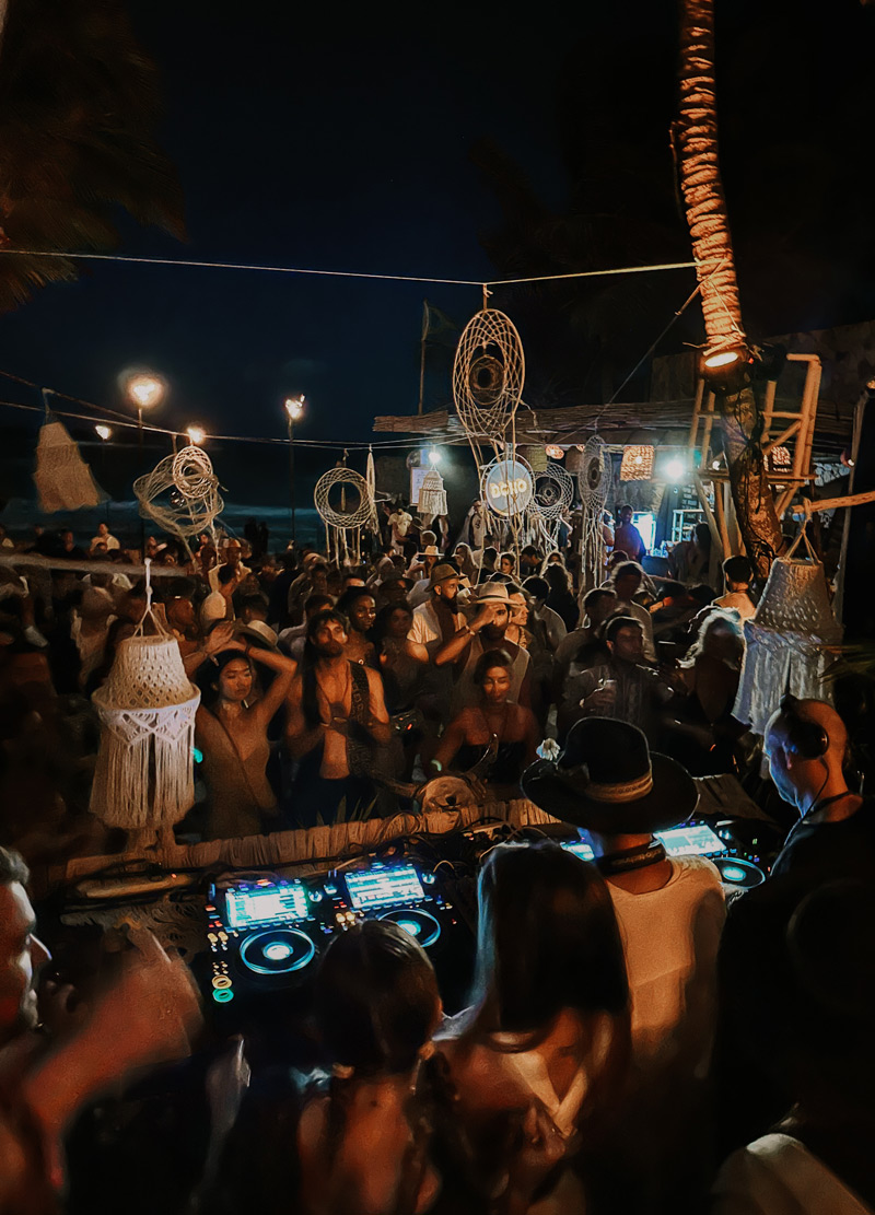 tulum beach club vagalume parties