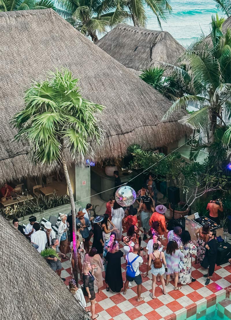 hotel panamera bachelorette tulum