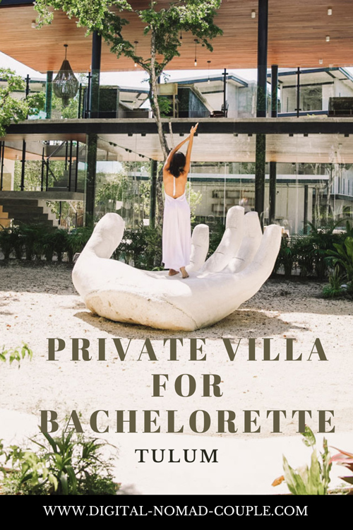 private villa bachelorette tulum