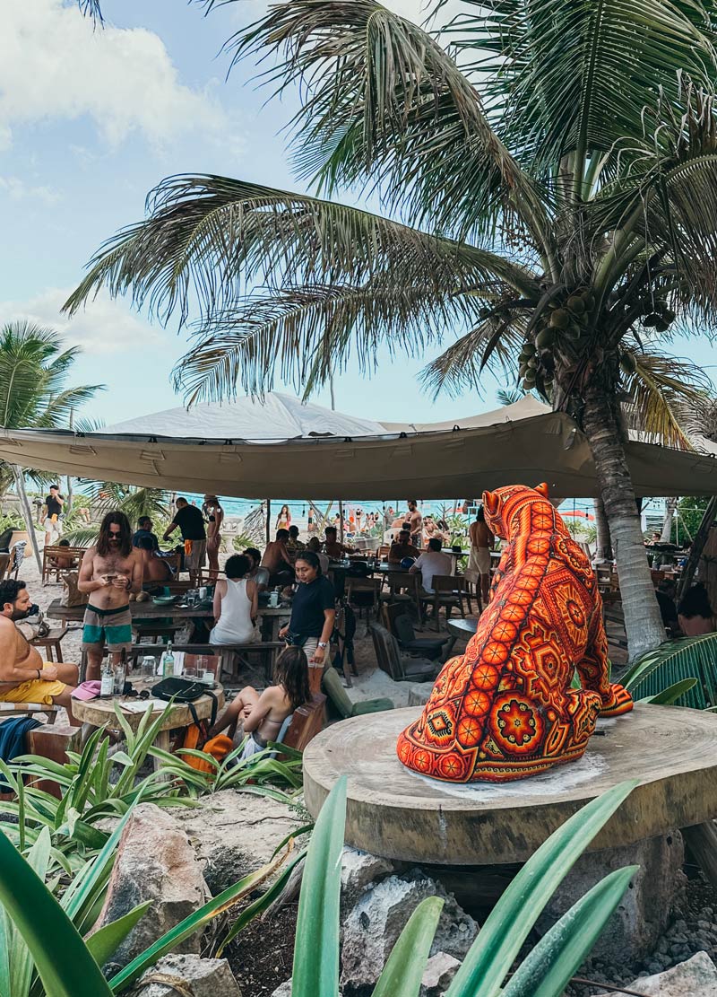 the beach hotel party tulum