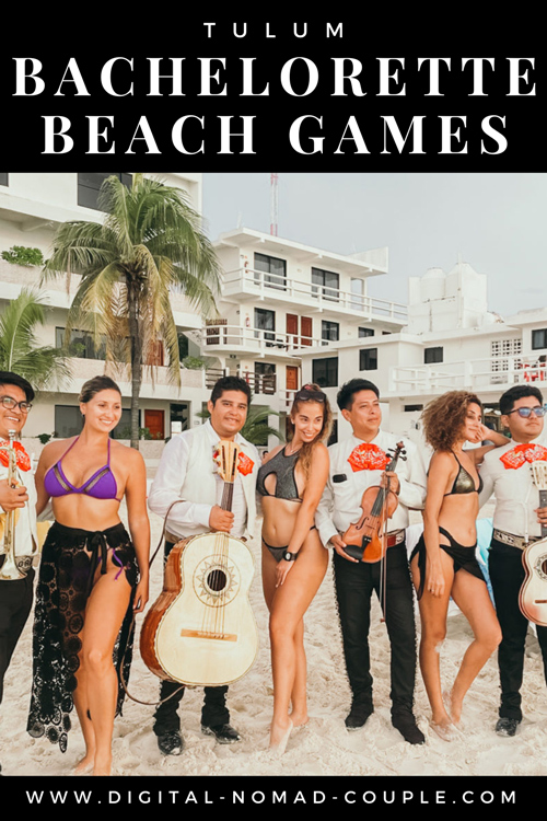 tulum bachelorette beach games