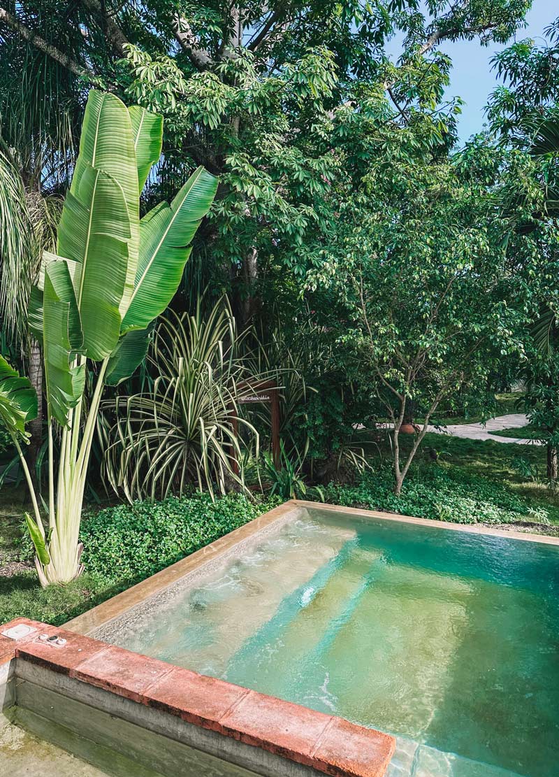 tulum bachelorette villas pool