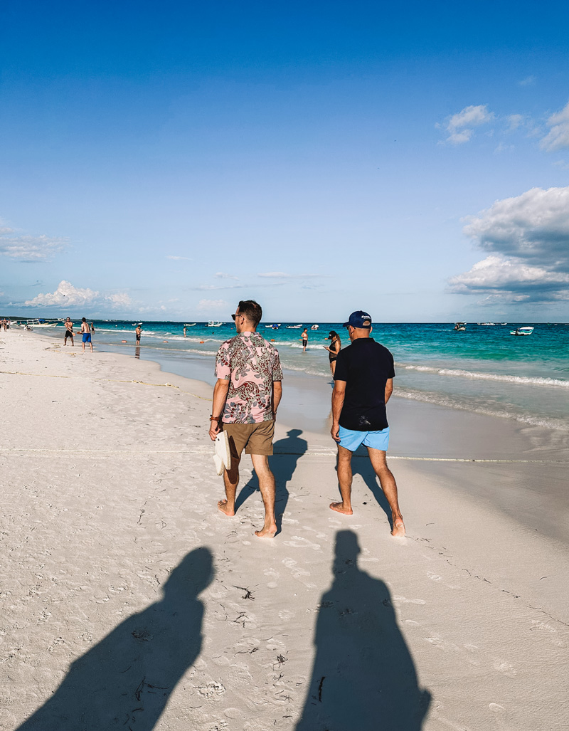 weekend itinerary bachelor party tulum