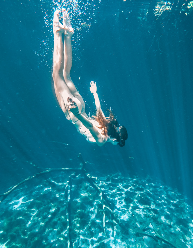 cenote carwash tulum diving