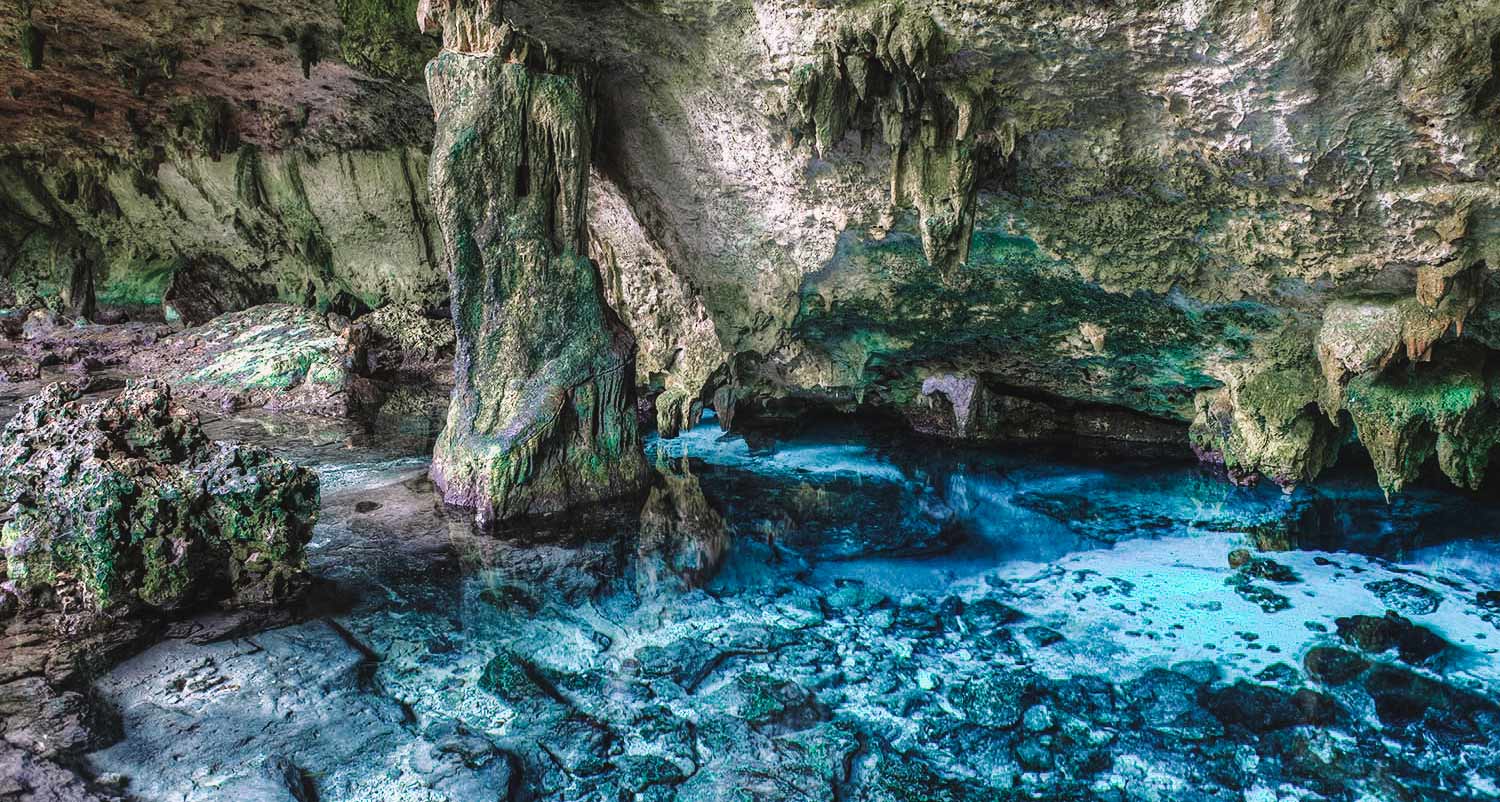 cenote dos ojos riviera maya