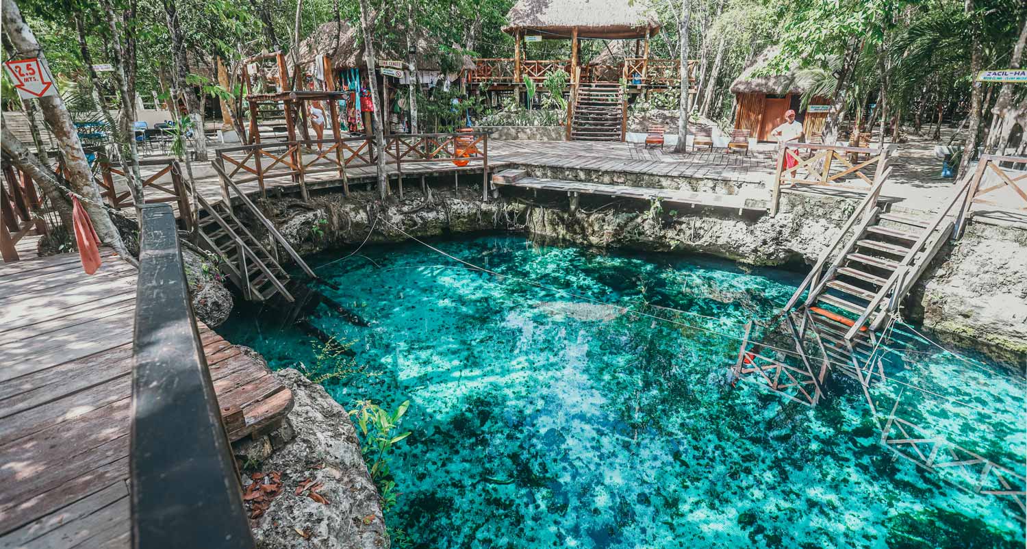 cenote zacil-ha tulum mexico