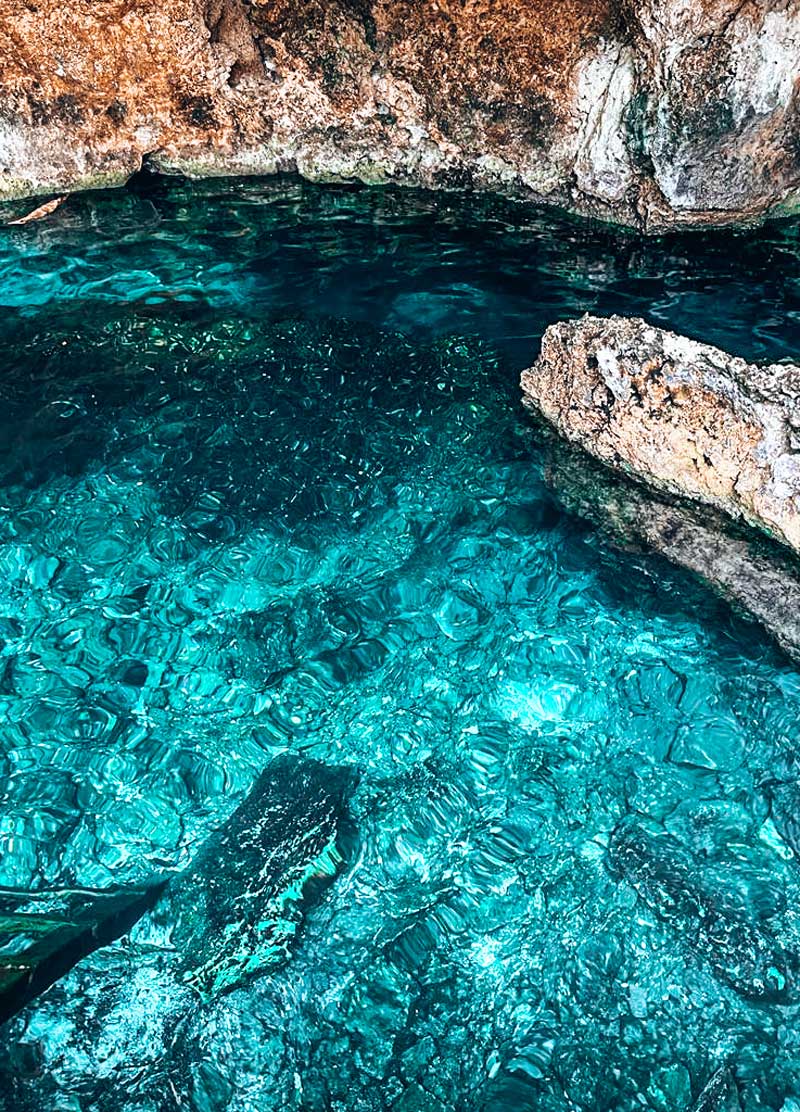 dos ojos cenote tulum water