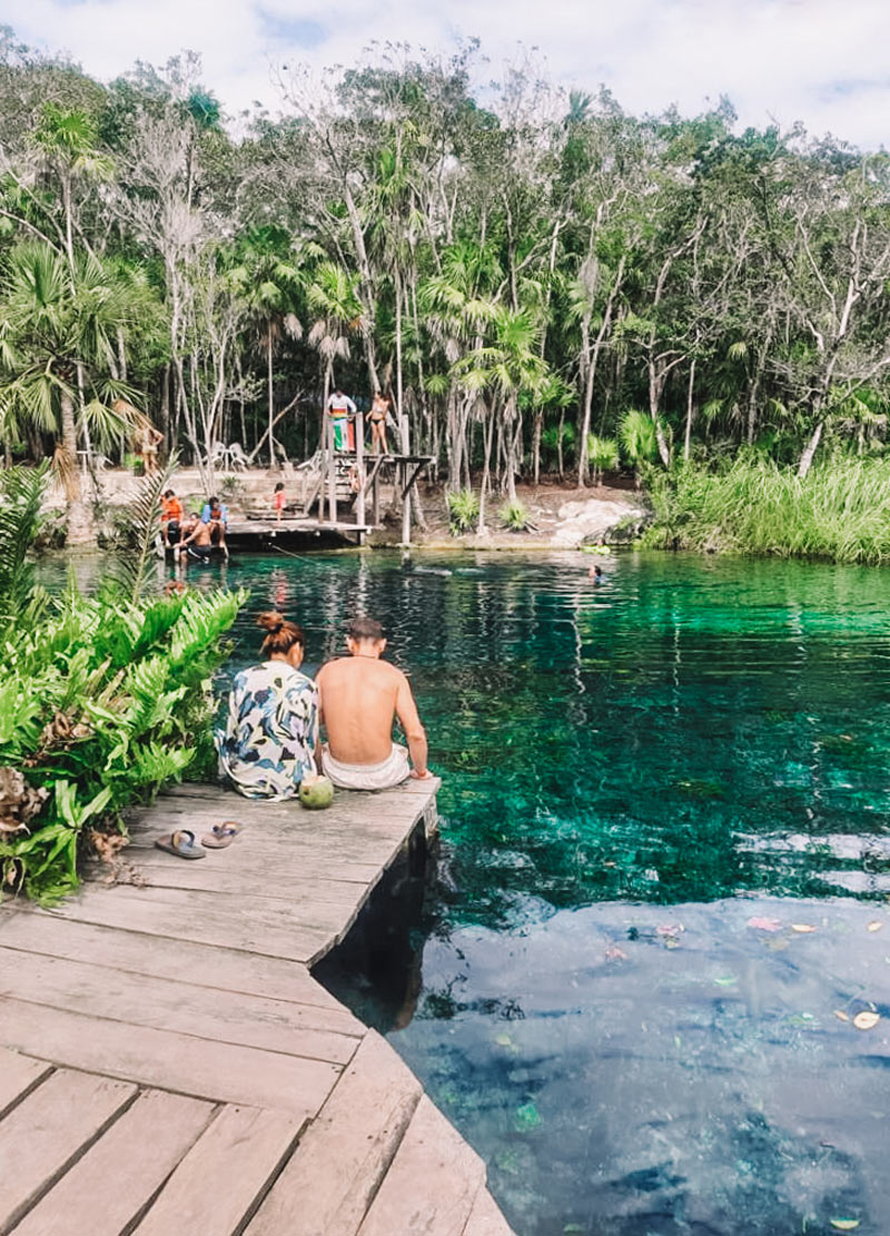 riviera maya best cenotes azul