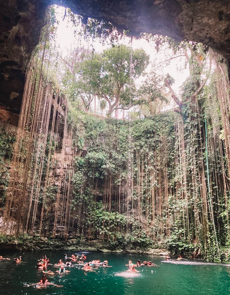 tulum cenote calavera mexco tour